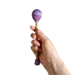 Maracá bolinha Violeta - Rezofolha