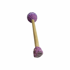 Maracá bolinha Violeta na internet