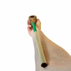 Imagem do Cachimbo xamânico Onça Pintada floresta