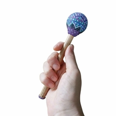 Maracá bolinha Mandala - PLA - - comprar online