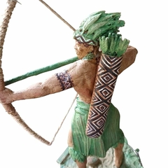 Estatueta Oxossi - Rezofolha