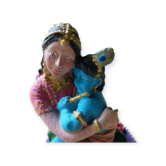 Imagem Estatueta Yasoda na internet