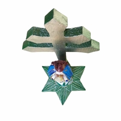 Santo Cruzeiro com Nossa Senhora da Conceição na internet