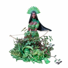 Imagem estatueta Cabocla base viva