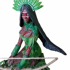 Imagem estatueta Cabocla base viva