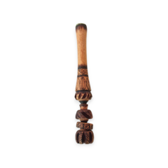 Molinilho de madeira para Cacau com cristal - comprar online