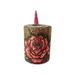 Cachimbo de Madeira Rosa Vermelha - comprar online