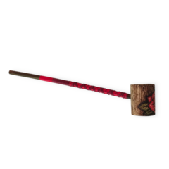 Cachimbo de Madeira Rosa Vermelha