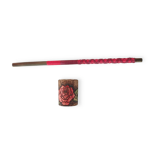 Cachimbo de Madeira Rosa Vermelha - comprar online