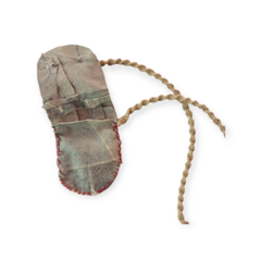 Bolsa de pescoço de couro artesanal - comprar online