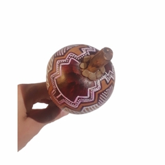maracá de cabaça, Grafismos ,desenho indigena