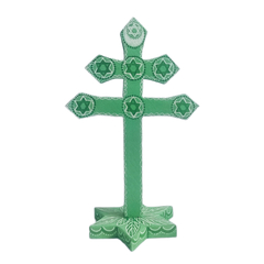 Santo Cruzeiro, cruz de caravaca, 7 estrelas