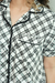 PIJAMA AMERICANO CURTO XADREZ PRETO - Noite de Lua
