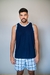 REGATA MASCULINO - XADREZ MARINHO - comprar online
