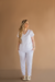 PIJAMA CIRÚRGICO BORDADO - SCRUB FEMININO GOLA V BRANCO - comprar online