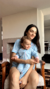 KIT MÃE E FILHA XADREZ AZUL CORAÇÃO MACACÃO + AMERICANO CURTO - comprar online