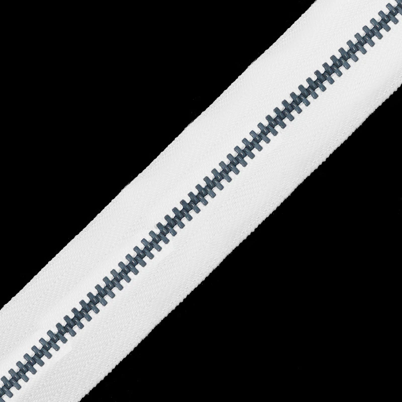Zíper de metal 045 oxidado escuro YKK 45 YGRK CH por metro