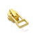 Cursor para zíper de metal 045 YKK 045 Y DADHR5 O dourado claro c/ 1 un - Armarinhos 25 - Zíperes e Aviamentos para Confecções