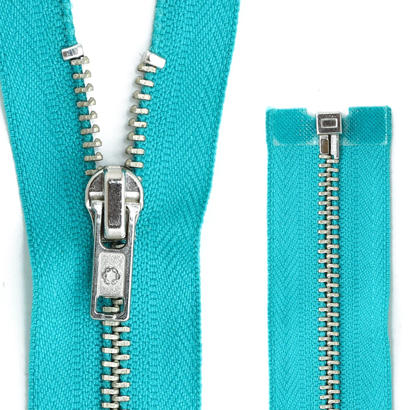 Zíper de metal 03 destacável niquelado Coats 3207 229 (NO36) c/ 1 un