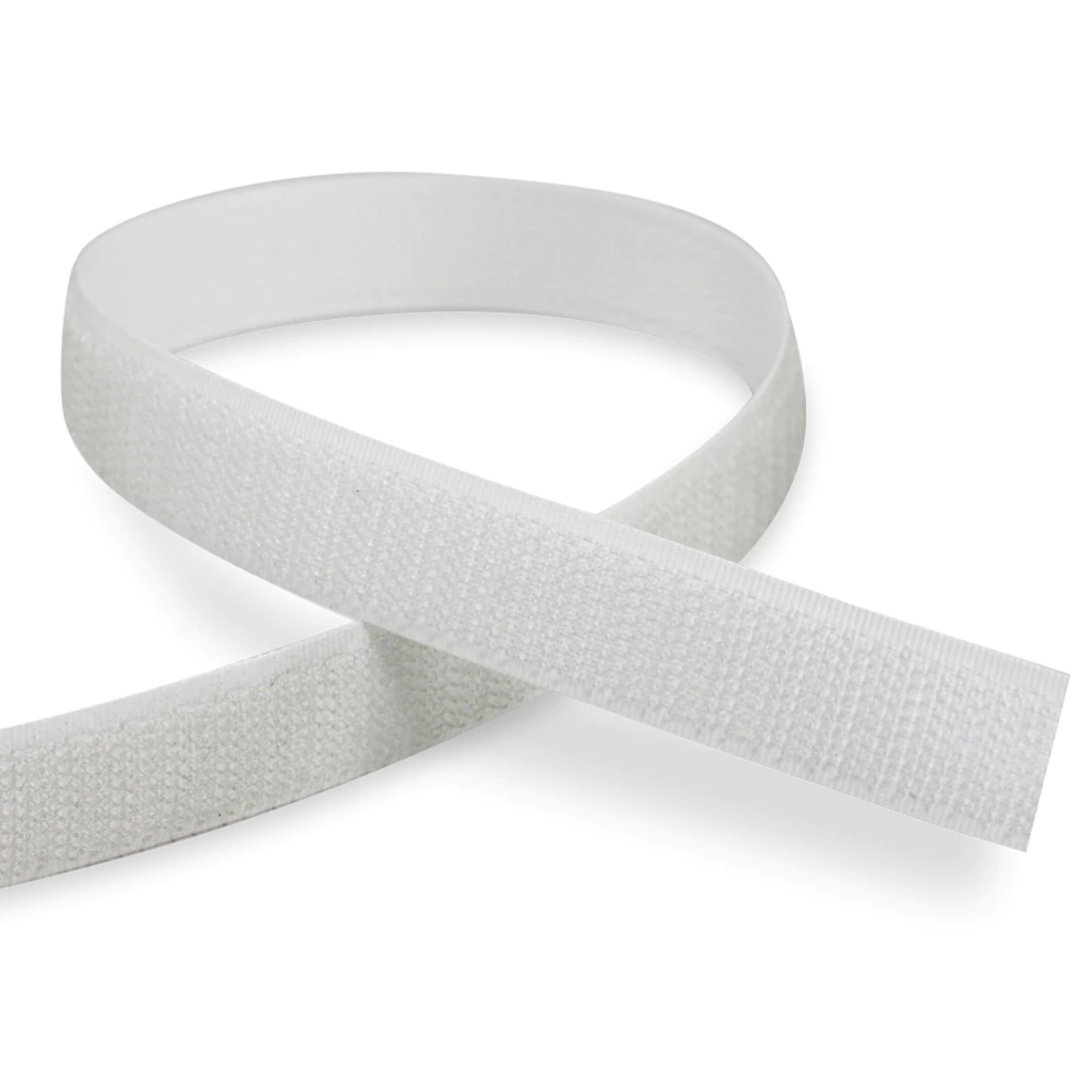 Fecho de contato velcro 16 mm Coats Connect GANCHO branco c/ 25 m