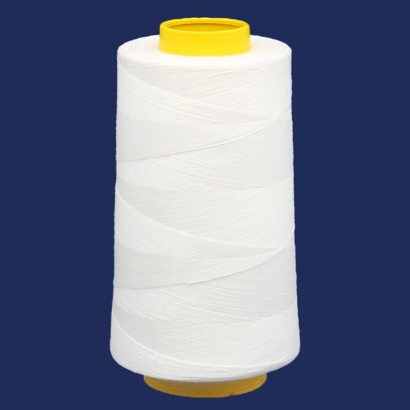 Carretel de linha de poliéster branca 50 Setta Xik com 4000 jardas