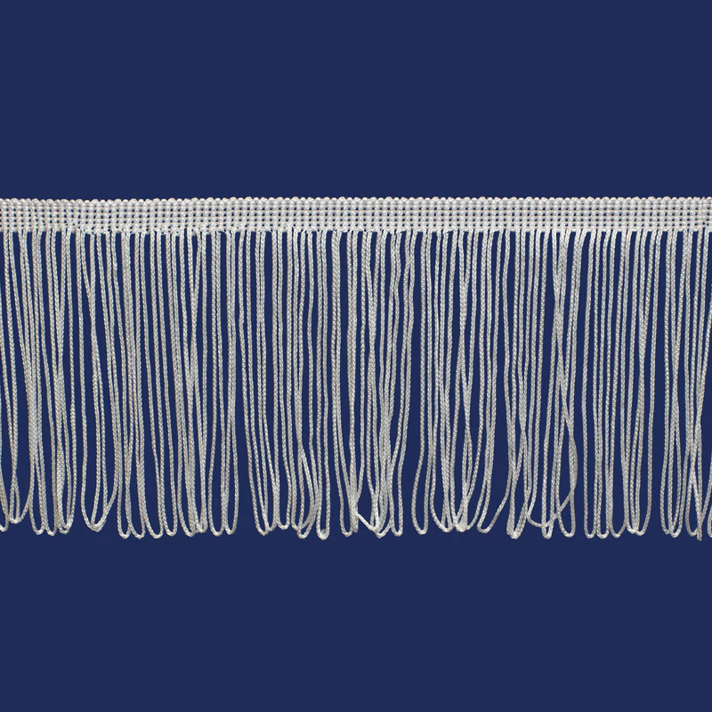 Franja de viscose 100 mm São José 7750 branca c/ 10 m - loja online