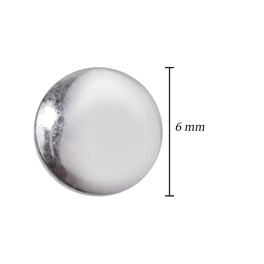 Rebite de latão 06 mm Baxmann 1 LN c/ 1000 un - comprar online