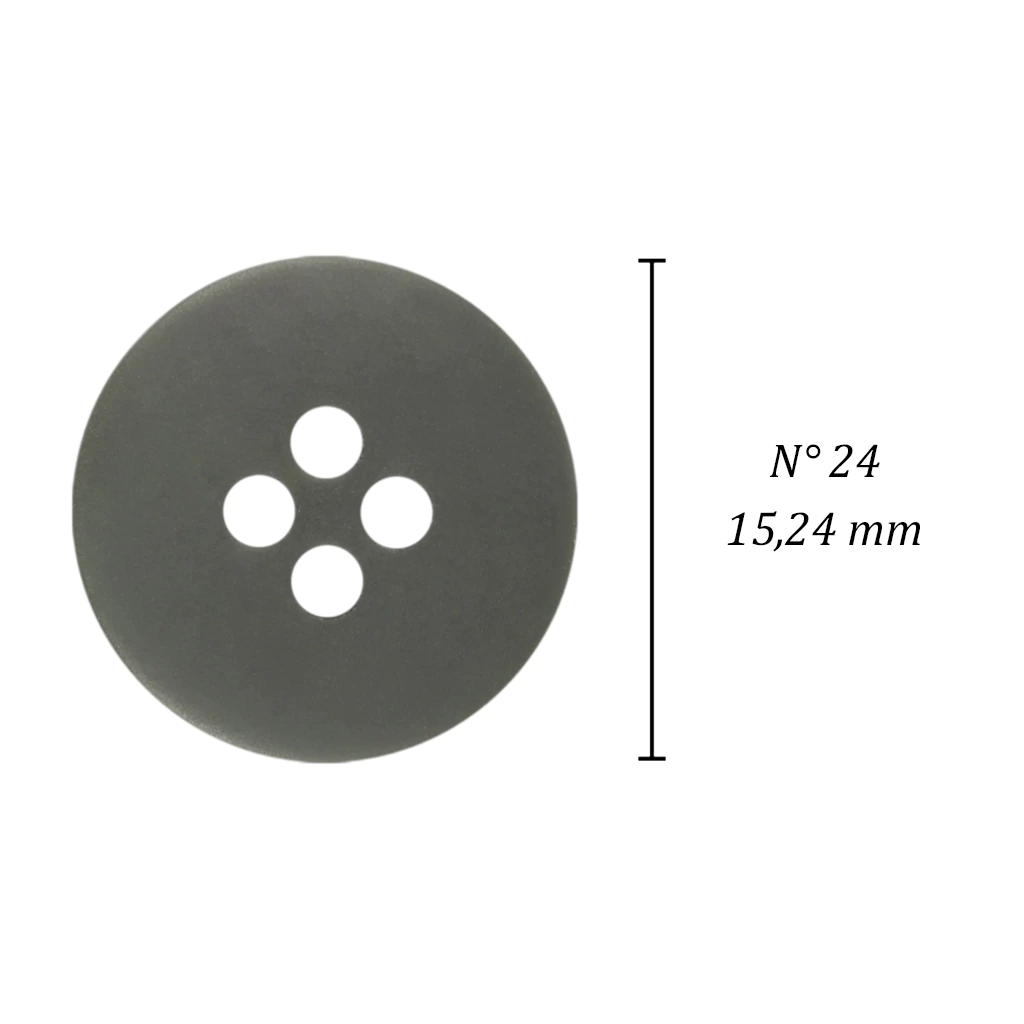 Botão de casear 15 mm Corozita 8101/24 220 c/ 144 un - comprar online