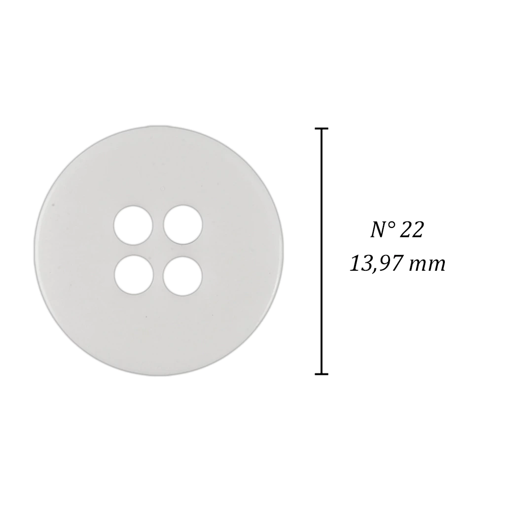 Botão de casear 14 mm Corozita 8111/22 200 c/ 144 un - comprar online