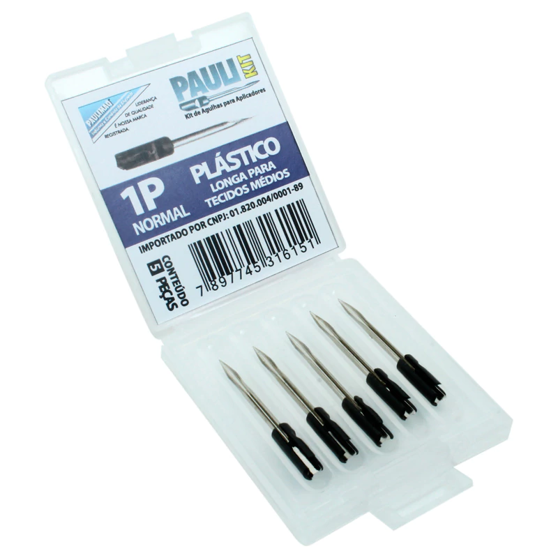 Agulha para aplicador padrão Etiq Plast Fix Pin 1P c/ 5 un