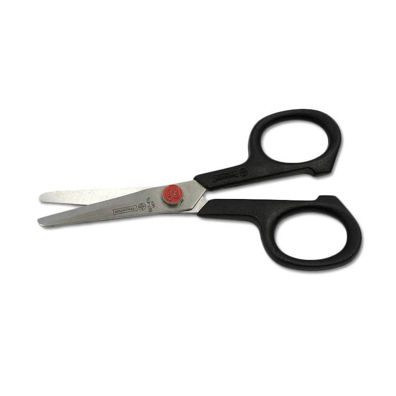 Tesoura escolar Mundial 667N-4.¼ c/ 1 un