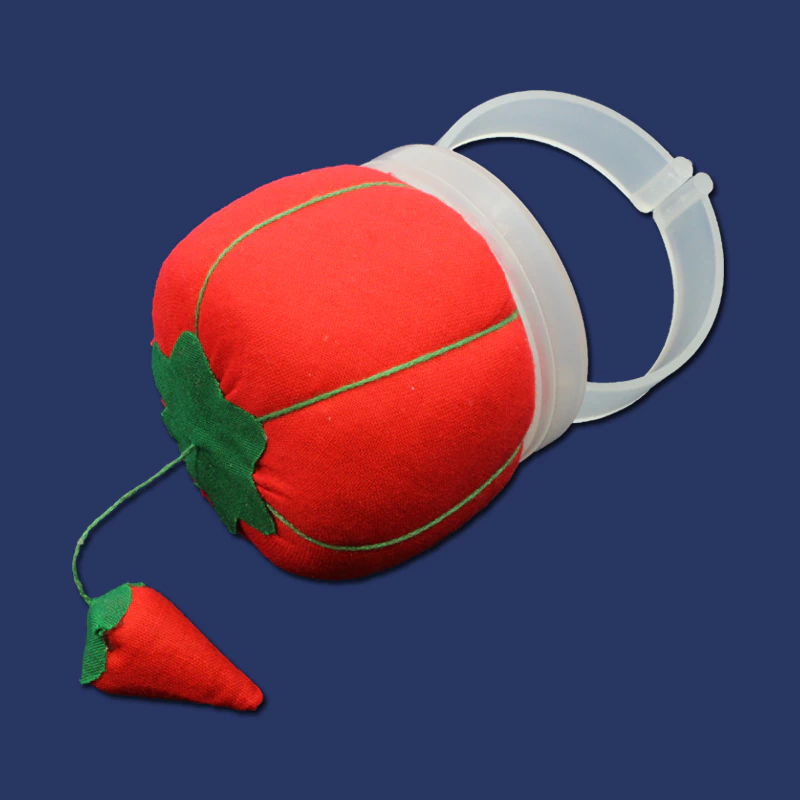 Alfineteira de pulso Kasmaq tomate c/ 1 un