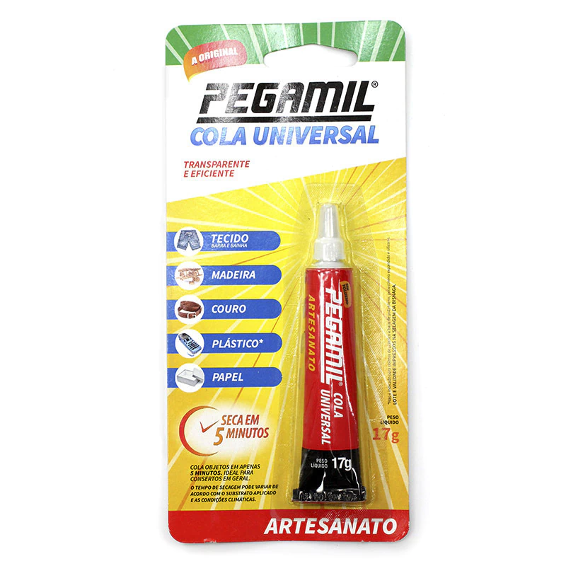 Cola universal Pegamil 17 g c/ 1 un