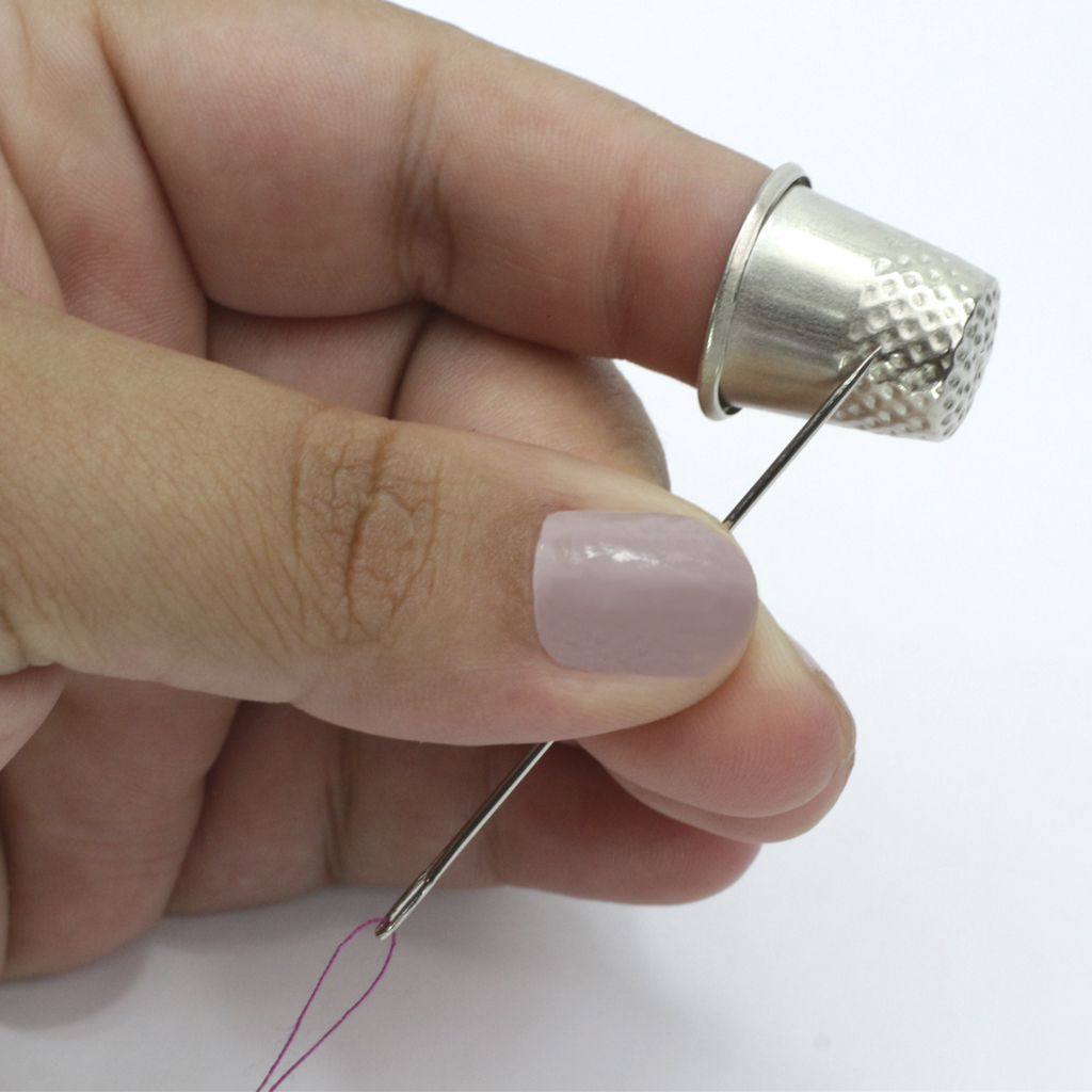 Dedal para costureira Kasmaq nº 6 c/ 1 un na internet