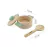 Kit Panela e Colher de Pau Verde - comprar online