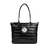 TOTE VENECIA NEGRO METALIZADO
