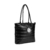 TOTE VENECIA NEGRO METALIZADO - comprar online
