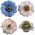 KIT FORMINHAS 300 UNIDADES FLORAL REALISTICO AZUL SERENITY