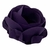 FORMINHAS 20 UNIDADES MODELO CHLOÉ LAVANDA ESCURO - Floreá - Art e Formas