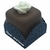 FORMINHAS 50 UNIDADES MODELO CAIXETA QUADRADA 4 X 4 CM AZUL MARINHO