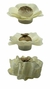 KIT FORMINHAS TECIDO 100 UNIDADES FLORAL MARFIM - comprar online