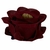FORMINHAS 20 UNIDADES MODELO ROSE MARSALA ESCURO - comprar online
