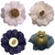 KIT FORMINHAS 300 UNIDADES FLORAL REALISTICO AZUL MARINHO