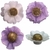 KIT FORMINHAS 400 UNIDADES FLORAL ROMÂNTICO LAVANDA