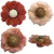 KIT FORMINHAS 500 UNIDADES FLORAL ROMÂNTICO TERRACOTA