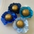 KIT FORMINHAS TECIDO AZUL ROYAL 100 UNIDADES - Floreá - Art e Formas