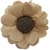 FORMINHAS 50 UNIDADES MODELO GÉRBERA CREME