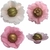 KIT FORMINHAS 120 UNIDADES FLORAL ROMÂNTICO ROSA BEBÊ