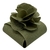 EMBALAGEM BEM-CASADO 10 UNIDADES MODELO FLORAL ELEGANCE VERDE OLIVA CLARO