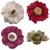 KIT FORMINHAS 300 UNIDADES FLORAL ROMÂNTICO MARSALA